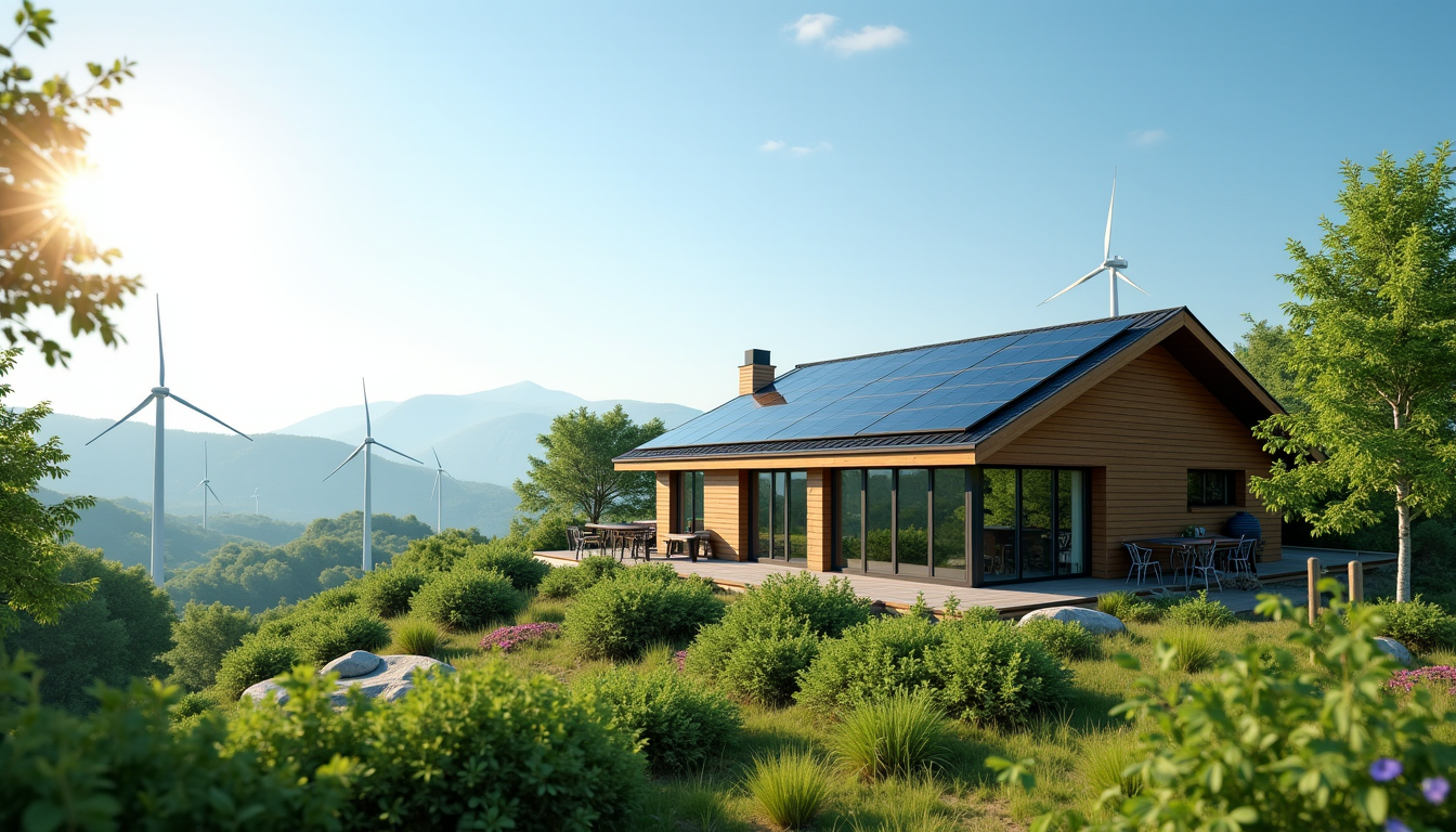 énergies renouvelables : vivre dans une maison éco autonome — avant même de penser à la production d'énergie,