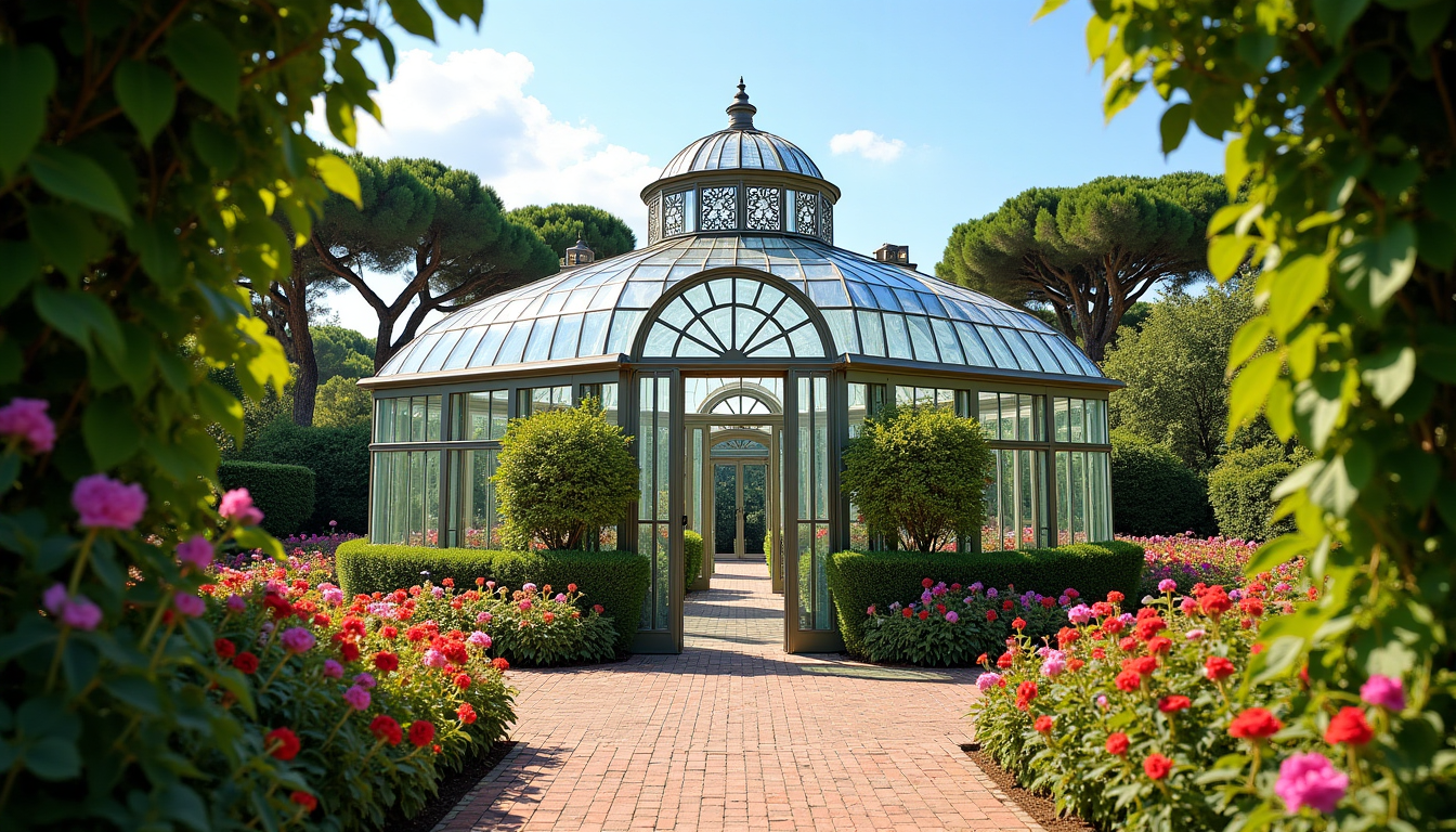 orangerie de jardin : la pièce maîtresse d'un extérieur d'exception sur la côte d'azur — cette capacité à créer un écosystème sur mesure