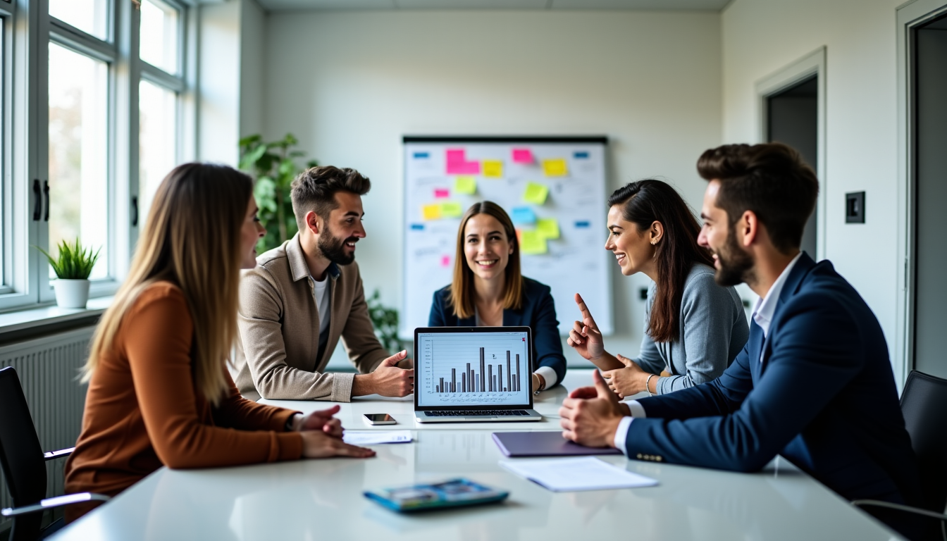 Illustration : le succès d'une stratégie de marketing innovante ne — optimisez votre stratégie avec des techniques de marketing innovantes