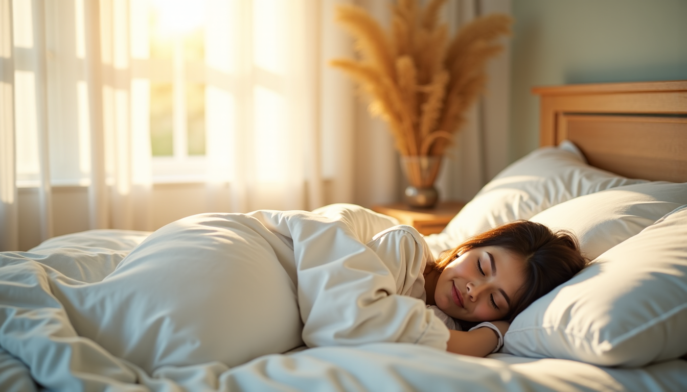 Illustration : un sommeil de qualité est indispensable pour la — améliorer son bien-être au quotidien ?