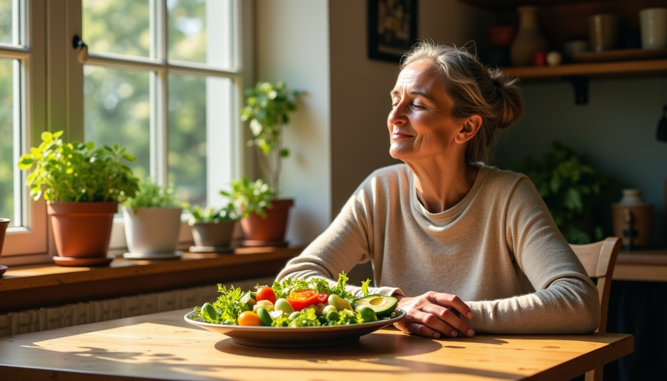 cultivez votre sérénité intérieure au quotidien — pratiquer une alimentation consciente, c'est aussi prendre le