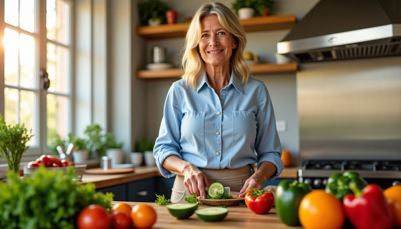 optimisez votre santé avec une alimentation équilibrée — effort, transformant la contrainte en habitude vertueuse." —