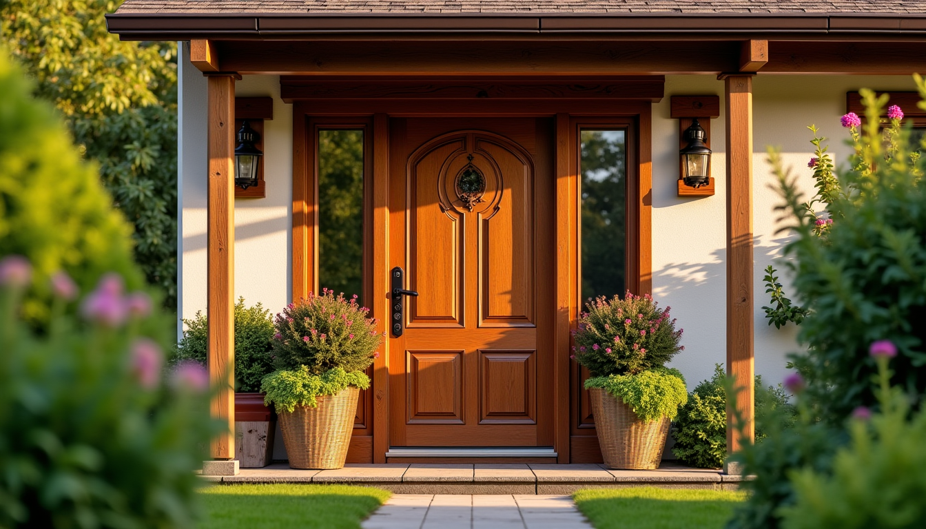 rénovation énergétique : et si tout commençait par la porte d'entrée ? — le bois est un isolant thermique naturel d'exception,