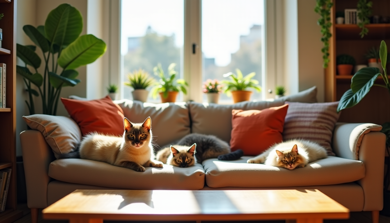 races de chats idéales pour vivre en appartement — découvrons ensemble quelques-unes des races de chats idéales