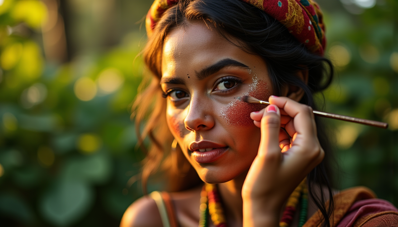 mystère des rituels de beauté ancestraux — les yeux, n'était pas seulement esthétique ; il