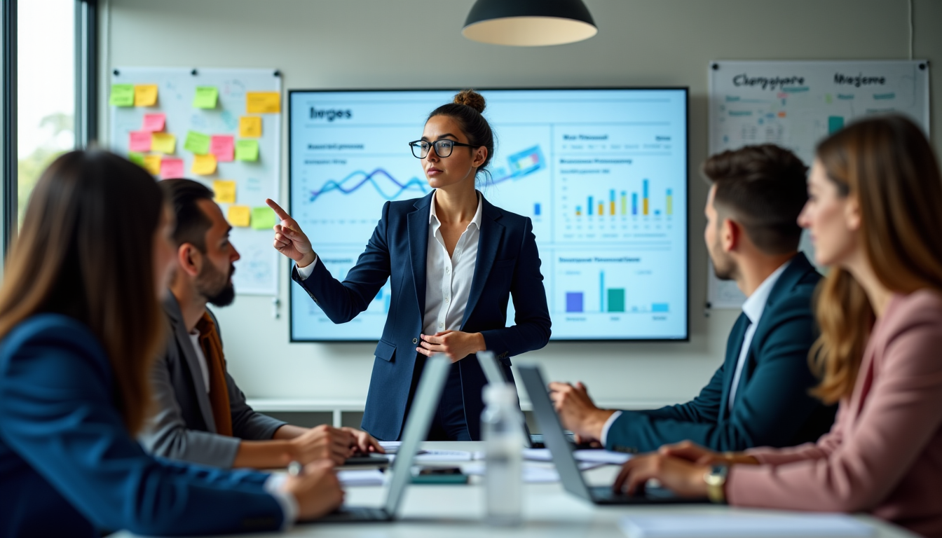 Illustration : e : analyse des performances, recueil des feedbacks — entreprendre avec succès : stratégies pour innover