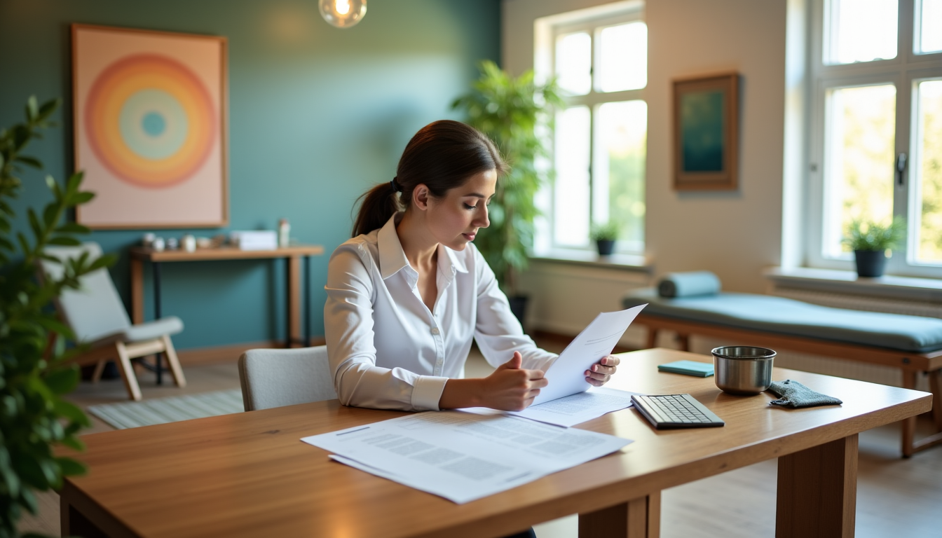Illustration : uridique, assurance des locaux, matériel professionnel. personnalisable — choisir une assurance adaptée à son métier de praticien bien-être ?