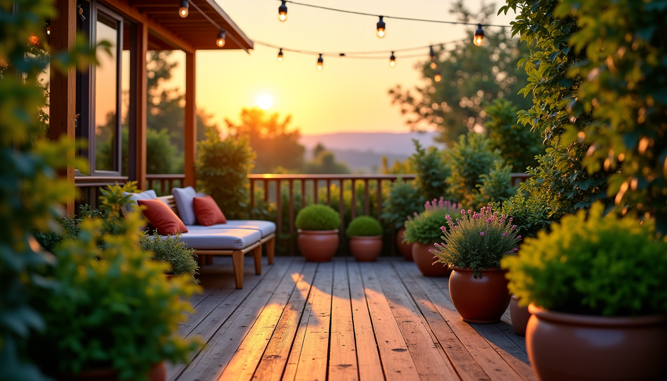 Illustration : s. chaque plante a des besoins spécifiques qui — aménager une terrasse végétalisée ?