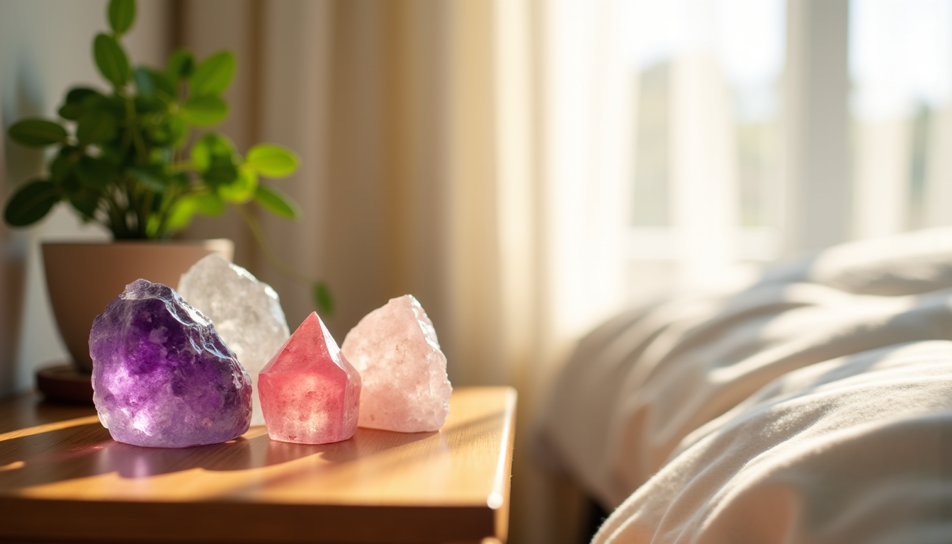 trouver la bonne pierre de lithothérapie pour retrouver un sommeil réparateur — la fréquence de purification et de rechargement dépend