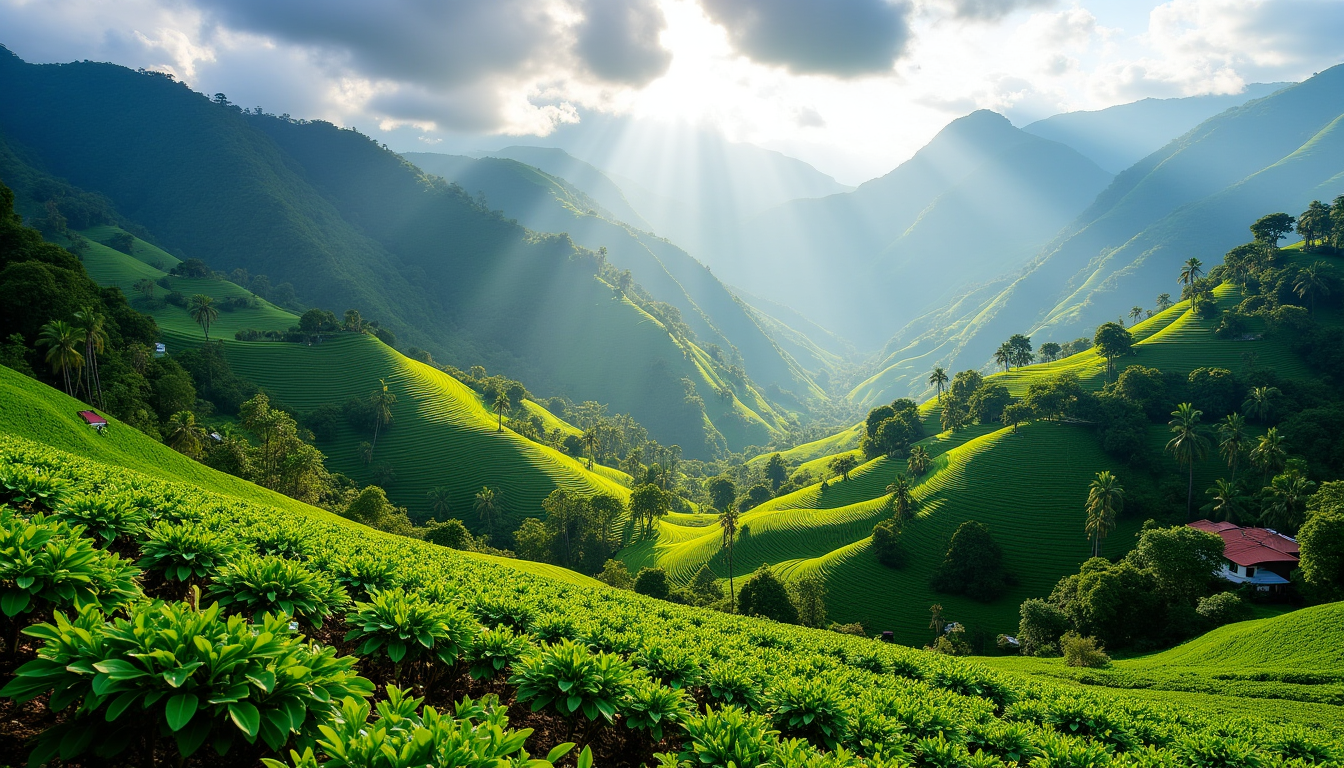 Illustration : par ailleurs, la beauté des paysages est incomparable. — voyage en colombie : tout savoir sur la célèbre route du café