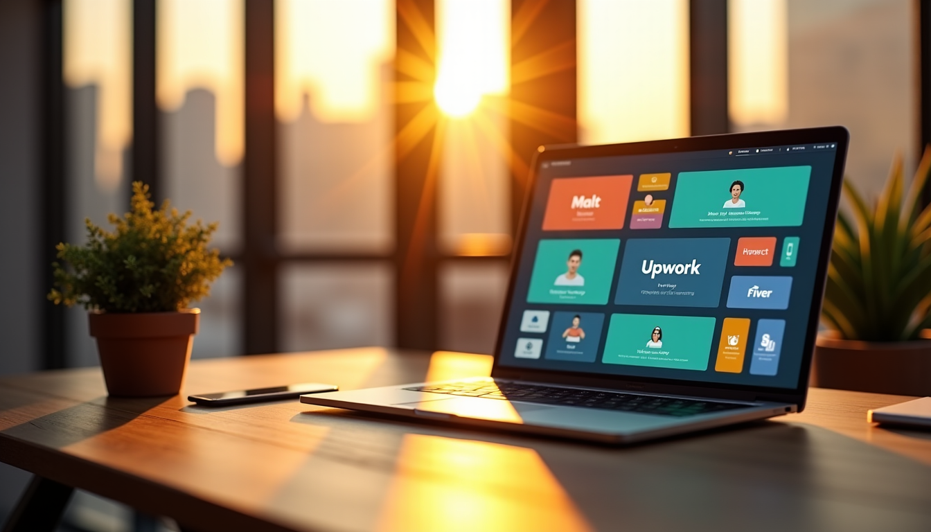 Illustration : ce tableau met en lumière les forces distinctes — malt, upwork, fiverr : quelle plateforme freelance est vraiment faite pour votre entreprise ?