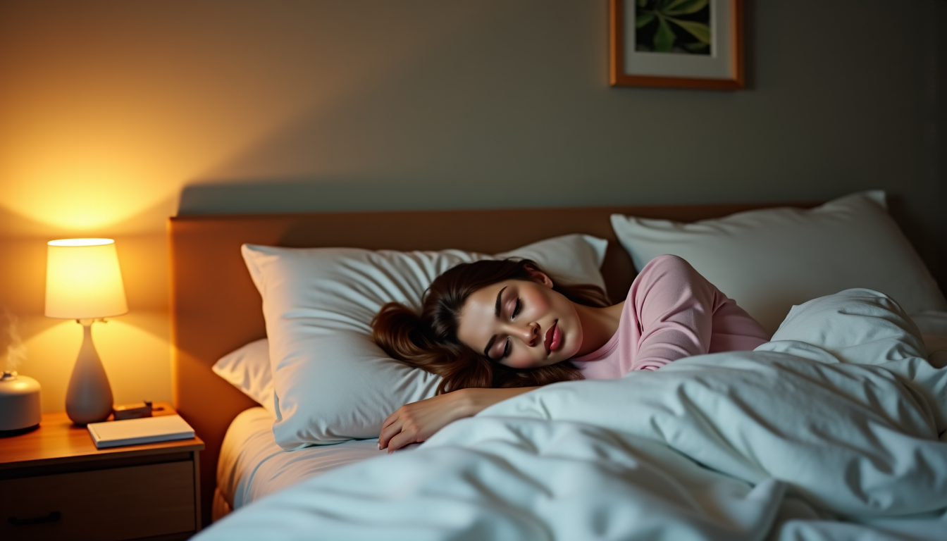 Illustration : pour favoriser un sommeil réparateur, établissez une routine — prendre soin de son corps : clés pour une santé optimale