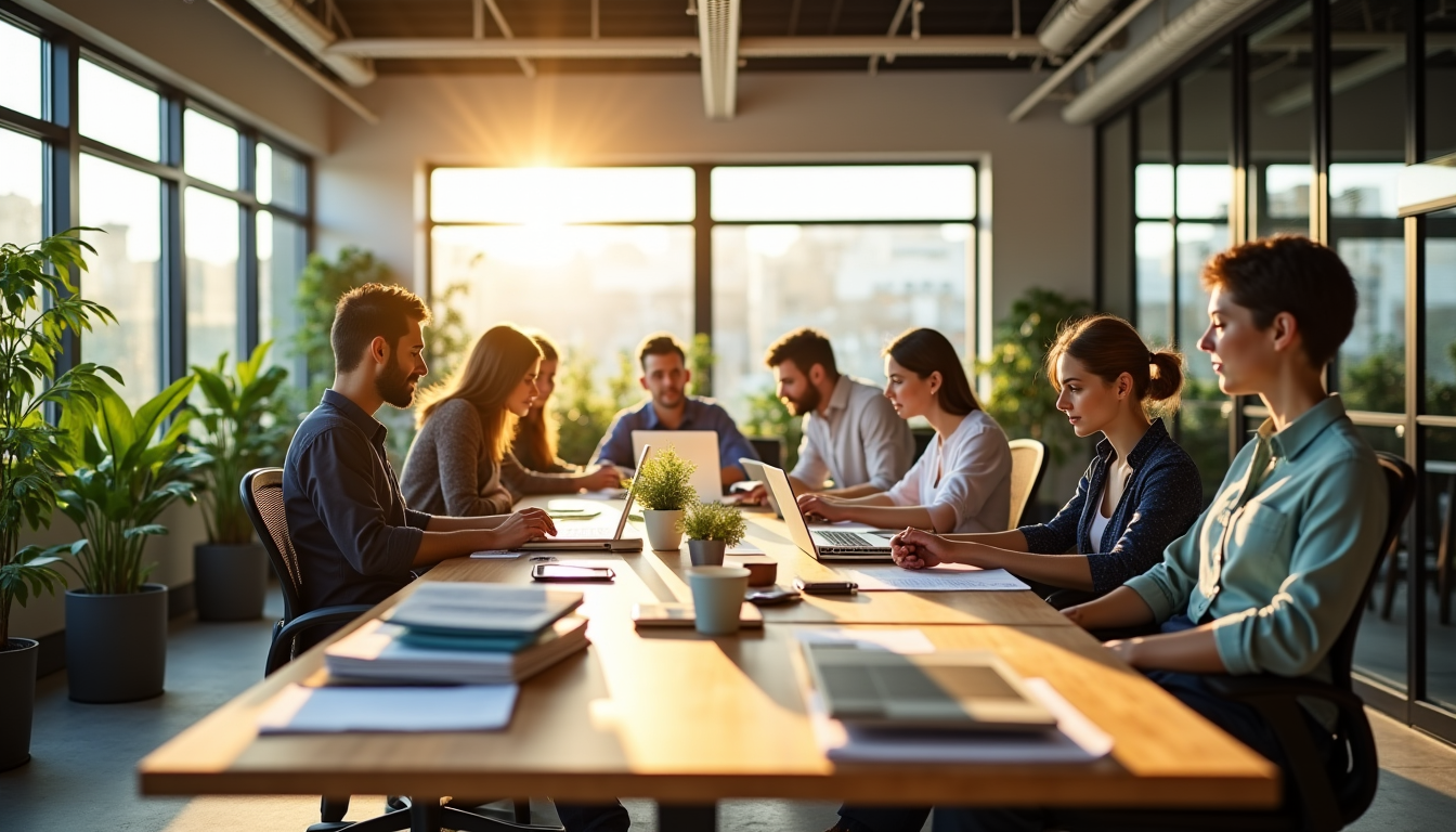 Illustration : par exemple, une entreprise qui investit dans des — réinventer l'entreprise : innover pour un avenir durable