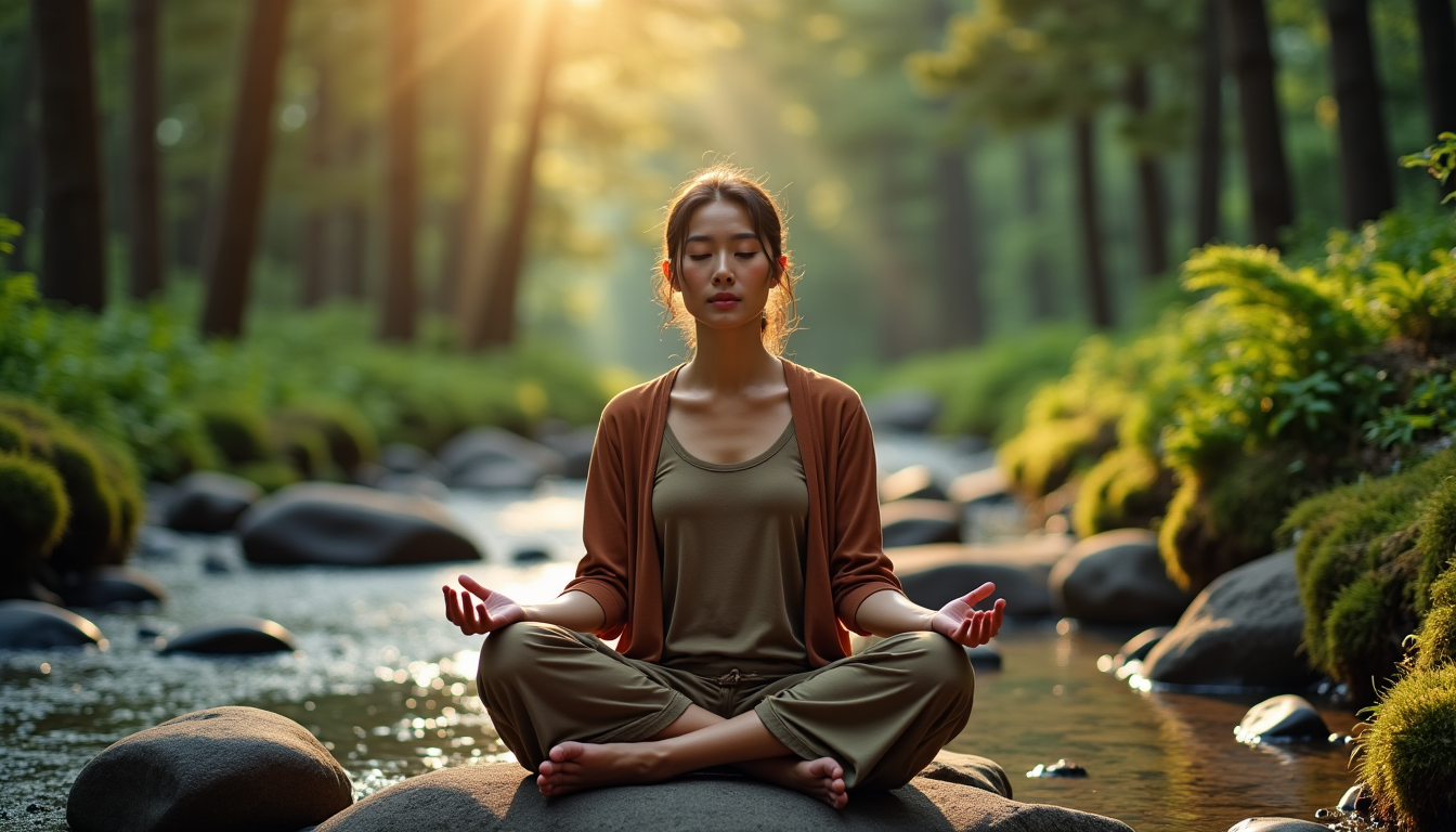 plongez dans le silence : l'art de la méditation — cette approche développe la capacité à se connecter