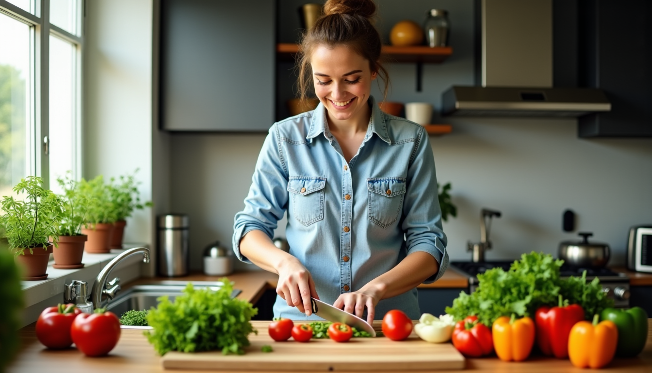 améliorer votre bien-être : conseils pratiques et simples — la préparation des repas à la maison, en