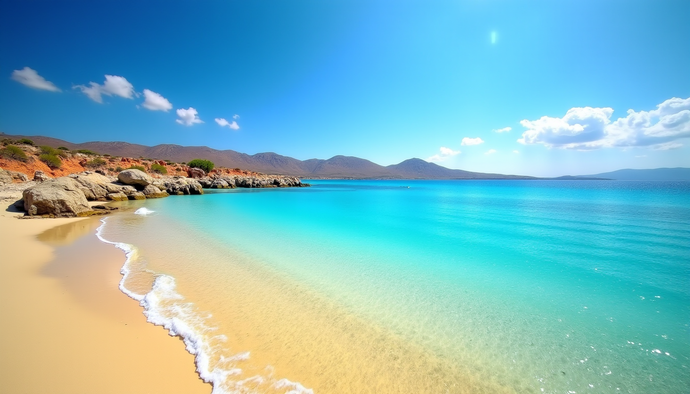 plus belles plages de grèce pour des vacances de rêve — non loin d'elafonissi, le lagon de balos est