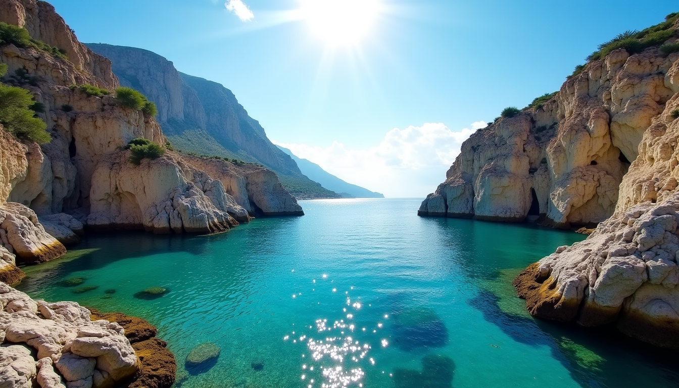 plus belles plages de grèce pour les amoureux de nature et de tranquillité — imaginez une petite crique aux eaux cristallines, entourée