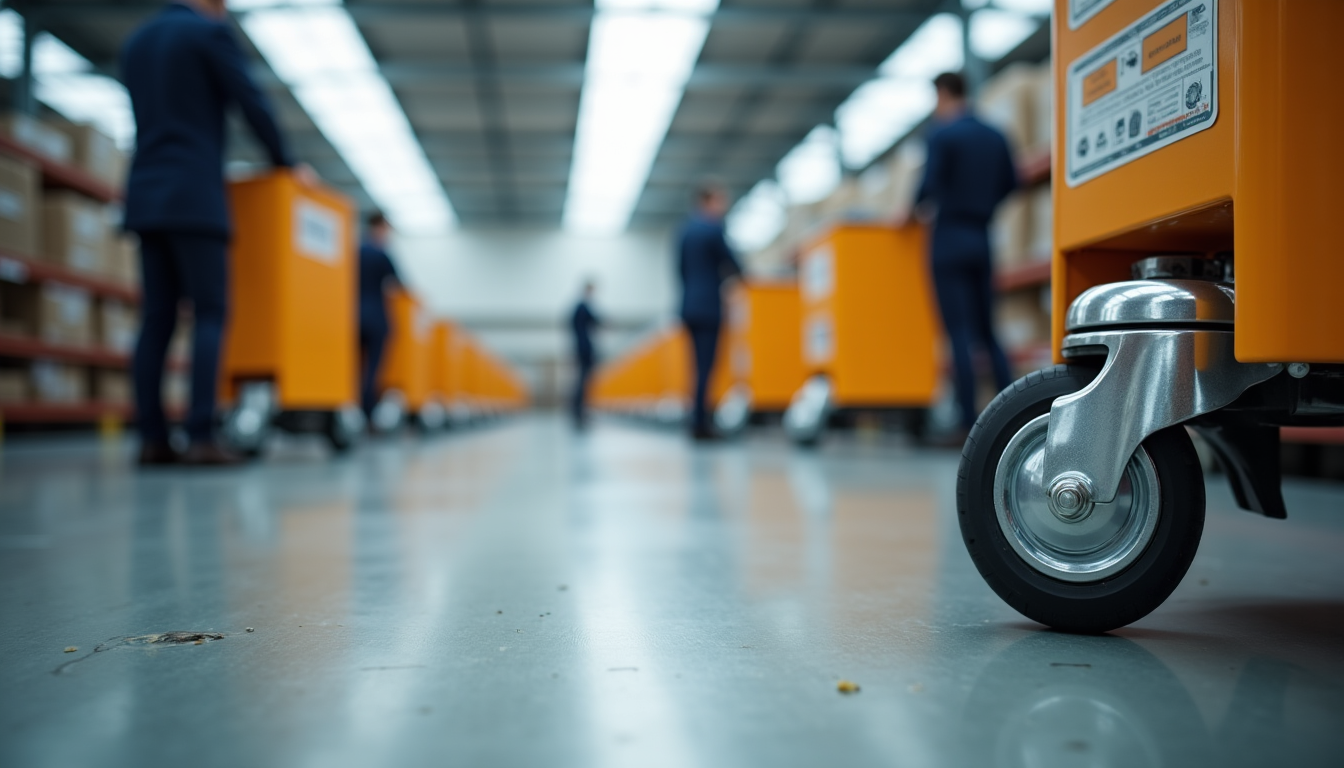 choisir des roulettes inox pour les bacs et chariots d’un centre de tri ? — pour la logistique de tri, où les équipements