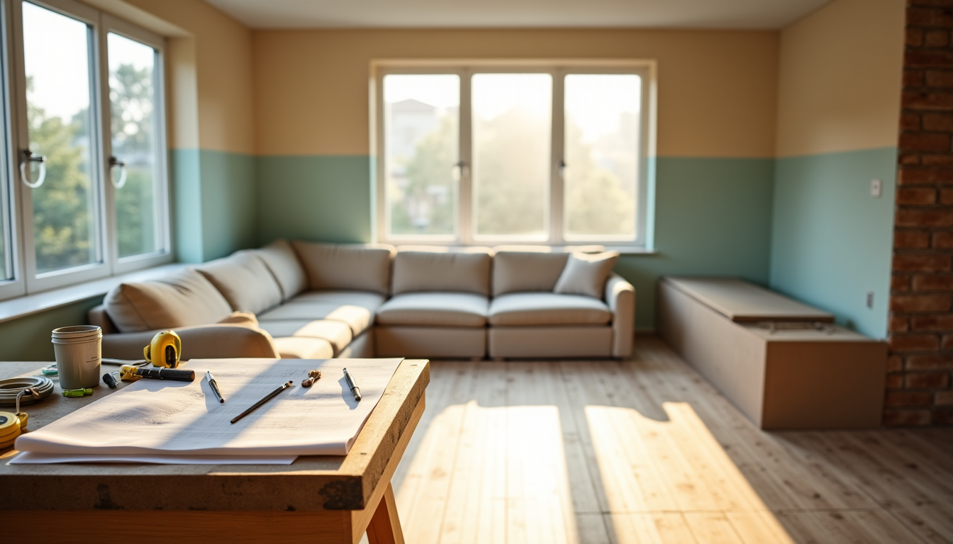 Illustration : la sérénité dans un projet de rénovation passe — choisir maisonplus pour vos projets de rénovation ?