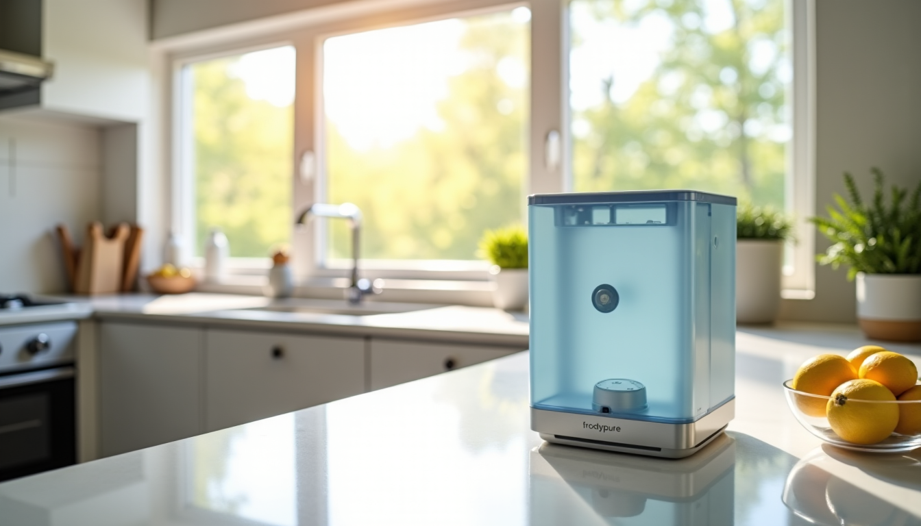 Illustration : comme le montre ce tableau, la force de — choisir la technologie frostypure pour purifier l'eau de votre maison au quotidien