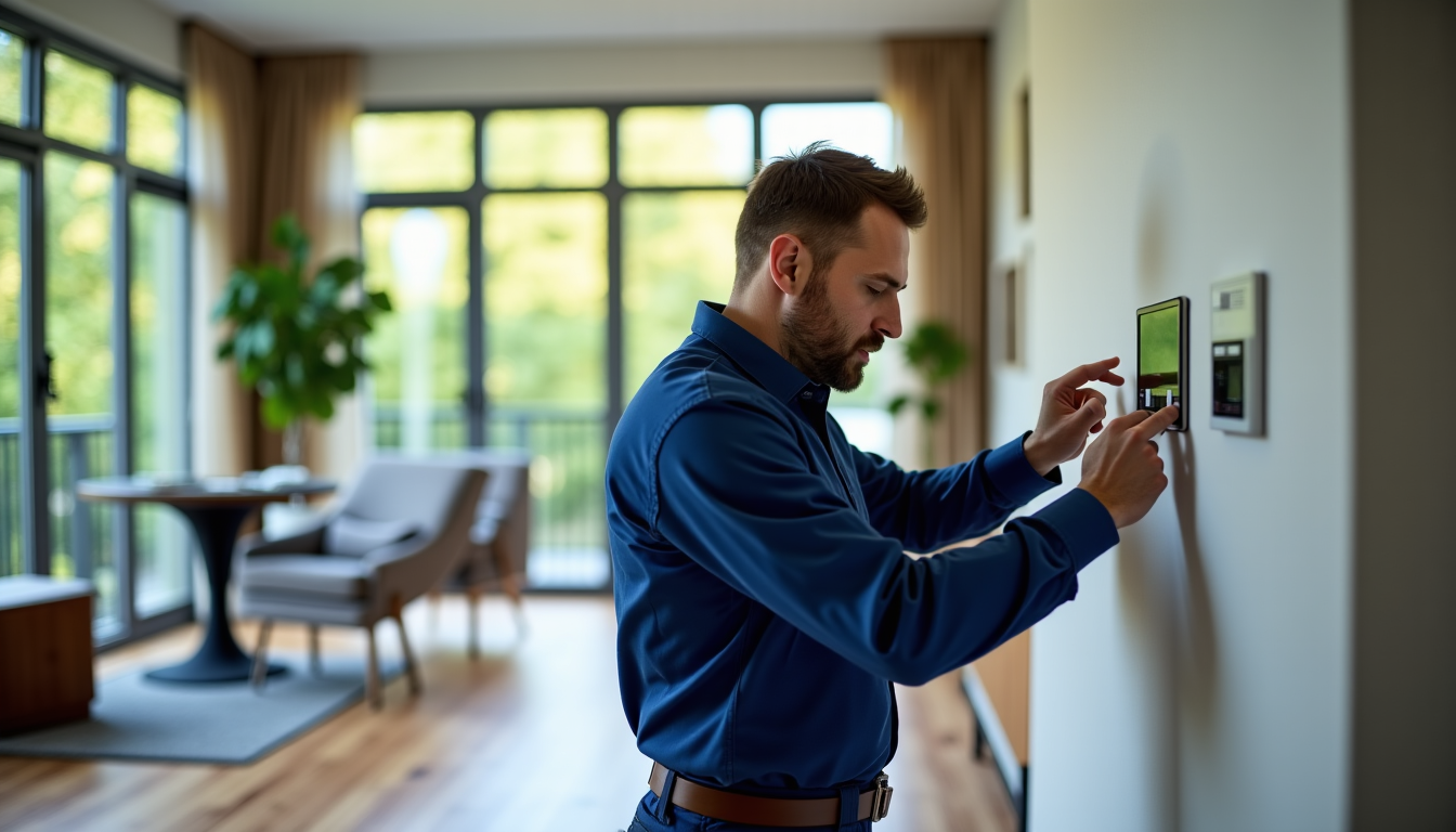 Illustration : l'installation d'un système d'alarme n'est que la première — installateur d'alarme : comment choisir le bon professionnel pour protéger votre maison ?