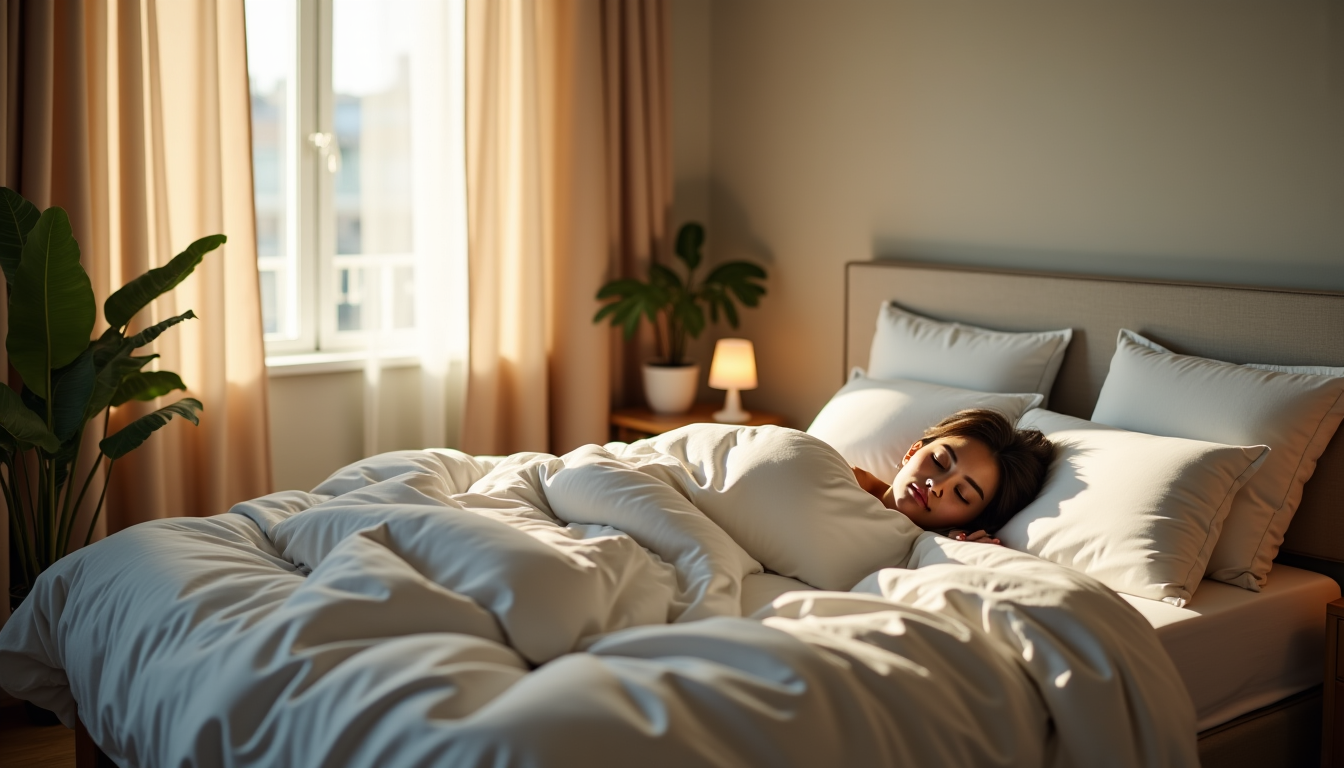 Illustration : prioriser un sommeil suffisant et de bonne qualité — prendre soin de soi : les clés d'une vie équilibrée