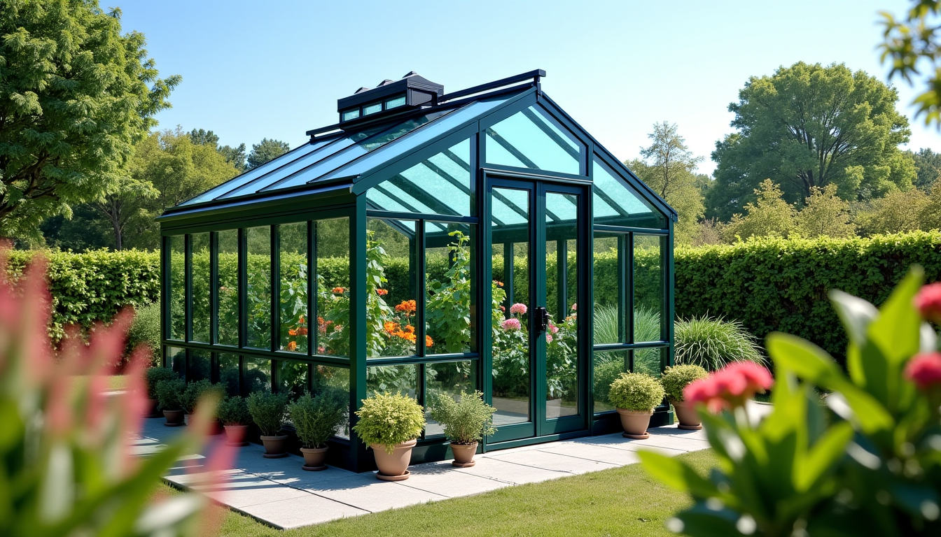 vitre pour serres acd sur mesure : les avantages pour votre jardin — « investir dans une structure acd garantit une