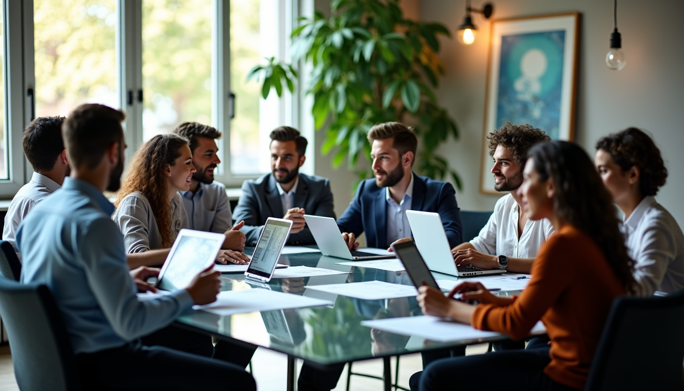 Illustration : la possibilité de consulter des profils détaillés, avec — plateforme freelance pour entreprises : simplifiez vos recrutements de talents