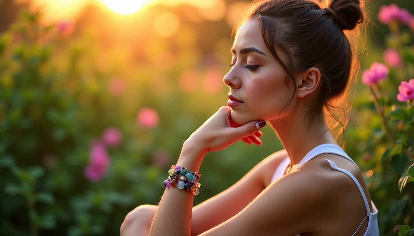 tout savoir sur le bracelet lithothérapie pour les débutants — "la véritable essence d'une pierre réside non seulement