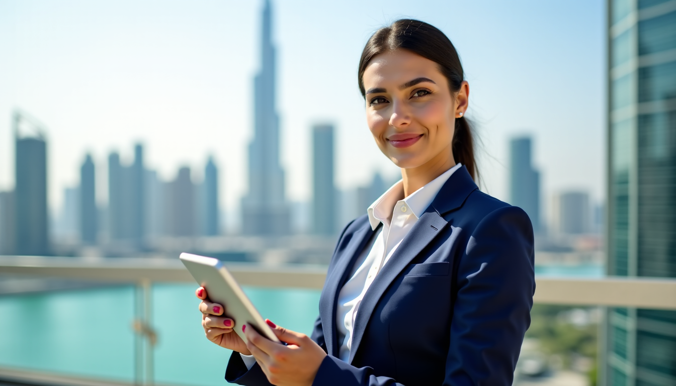 Illustration : la gestion financière de votre entreprise aux émirats — créer son entreprise à dubaï : le guide complet de la création à la comptabilité
