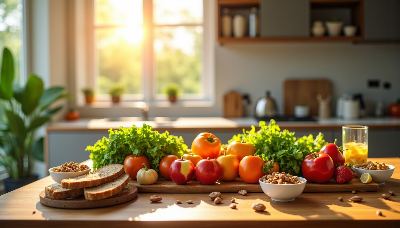 Illustration : l'intégration régulière de ces aliments dans votre alimentation — améliorer sa santé par des choix alimentaires simples