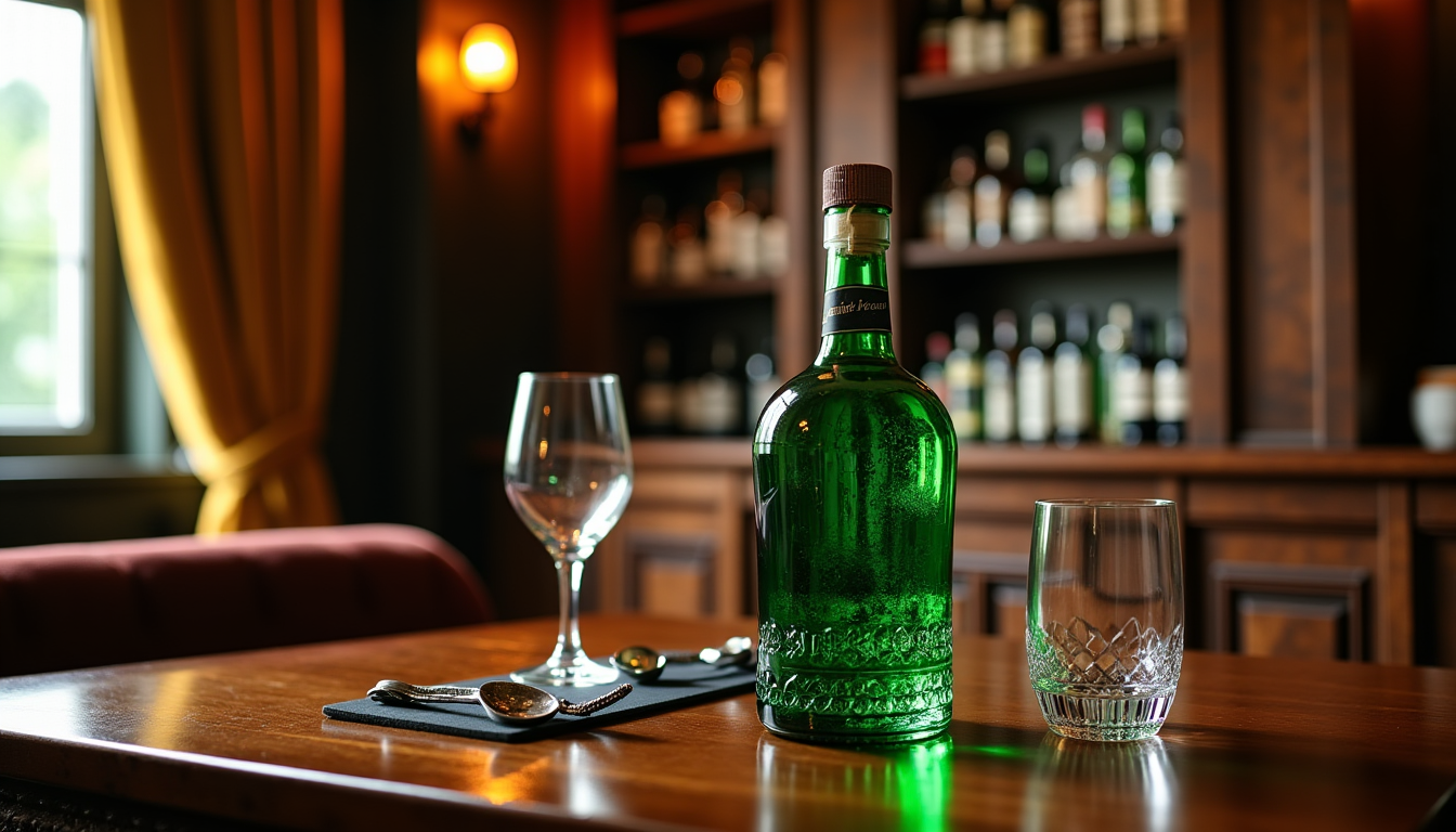 choisir une absinthe de qualité pour une expérience gustative unique ? — vivacité de la couleur : une absinthe de
