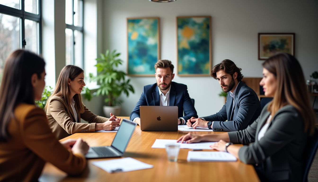 Illustration : une communication fluide et professionnelle avec vos clients — designers, rédacteurs, créatifs : quelle est la plateforme freelance la plus rentable pour vous ?
