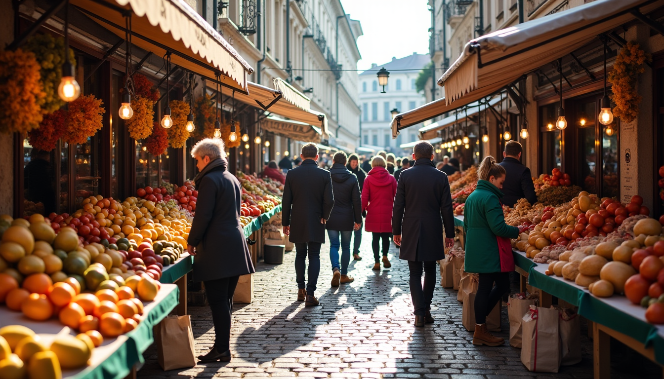 découvrir la croatie en hiver : le secret d'un voyage calme et authentique — la découverte des marchés locaux est une activité