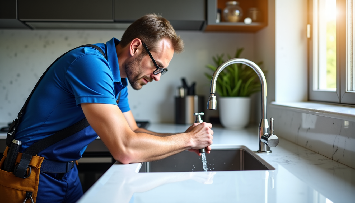 Illustration : cette procédure, bien que détaillée, demande une exécution — changer un robinet sans couper l’eau : astuces