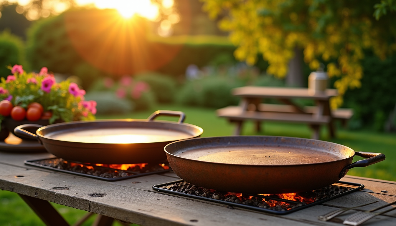 plaque de brasero : acier corten, fonte ou inox, quel matériau choisir pour réussir vos grillades ? — tretien : nécessite un culottage régulier et une