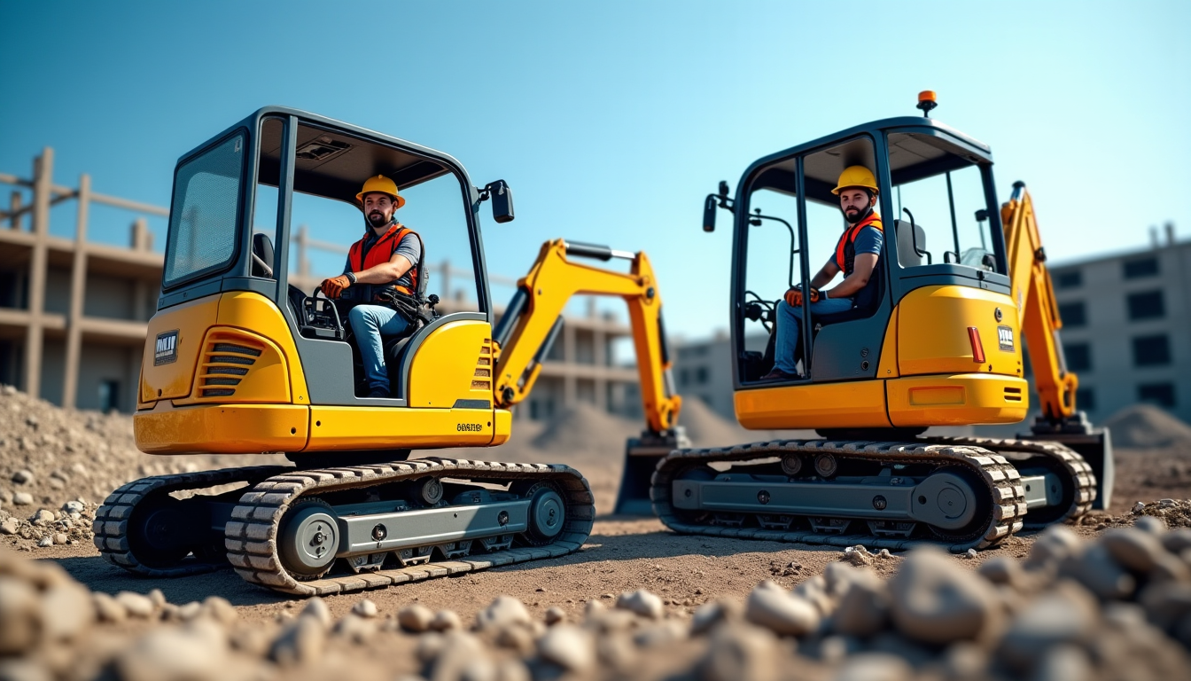 mini pelle shop : trouvez l’engin compact adapté à vos travaux de chantier — entre ces deux types dépendra donc du type