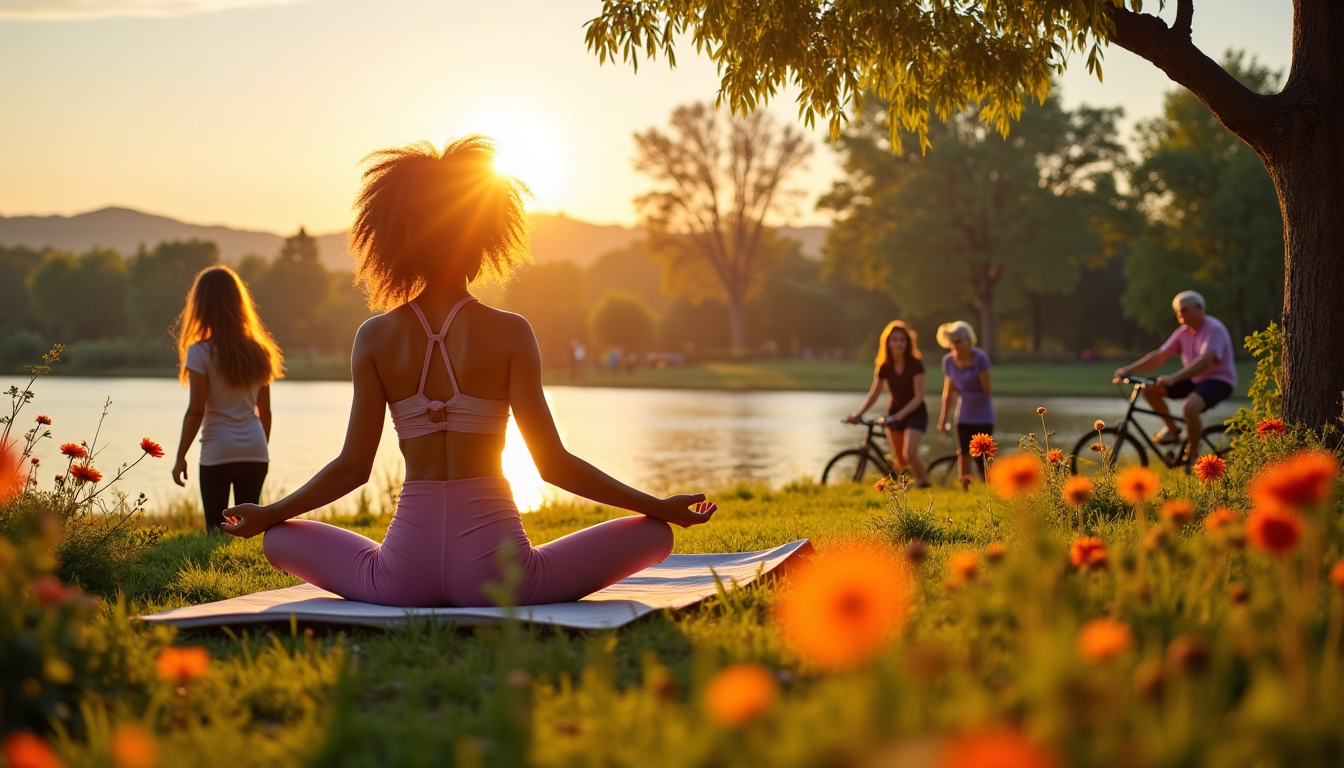 optimisez votre bien-être grâce à des habitudes simples — explorez différentes options : danse, jardinage, vélo, natation,