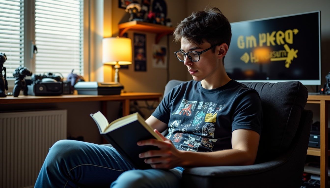 Illustration : parfois, prendre le temps de se renseigner sur — plongée immersive dans l'univers des jeux vidéo
