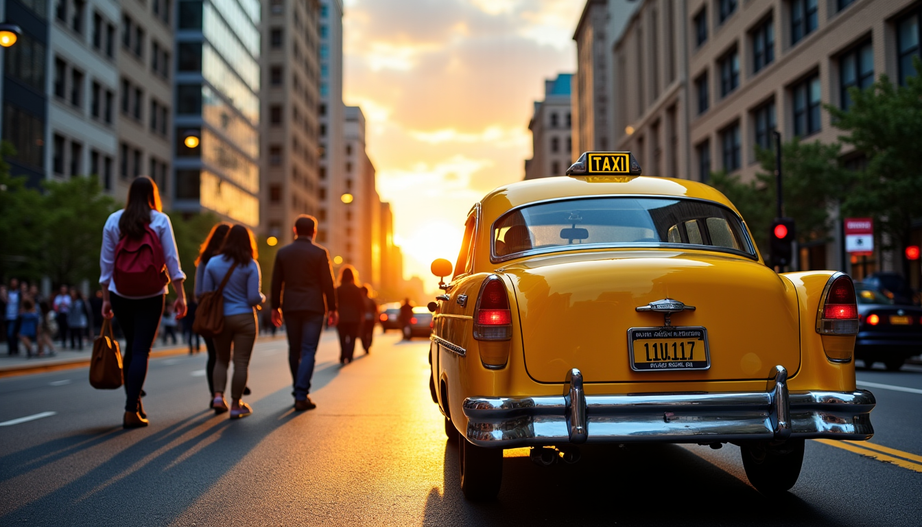 voyage en taxi : une expérience urbaine incontournable — té est un atout majeur, facilitant les déplacements