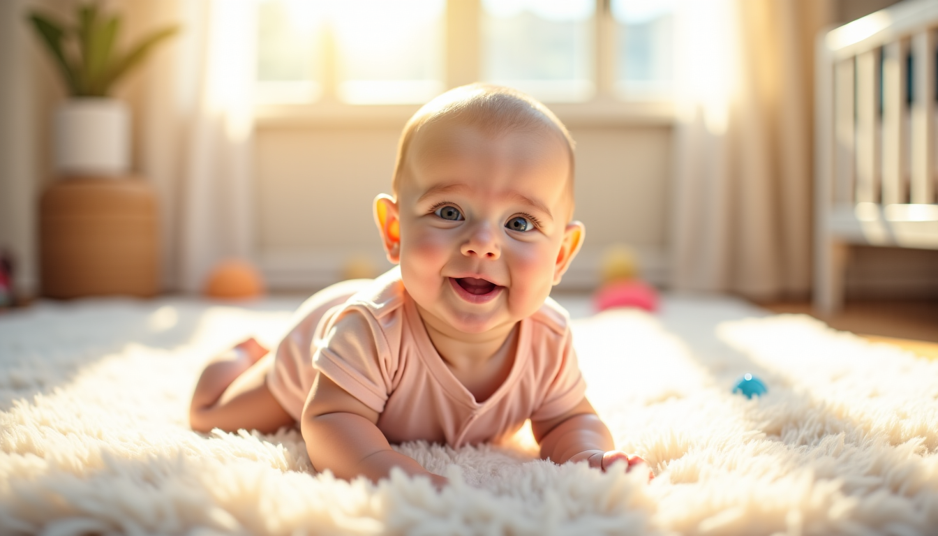 rêve de bébé : interprétation et symbolique expliquées — voir un bébé joyeux et en pleine forme