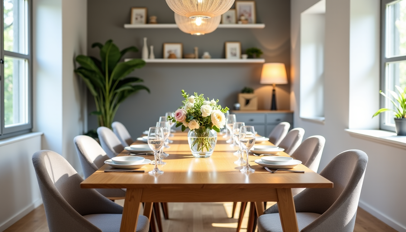 relooker une salle à manger : conseils et idées déco faciles — nfants ou l'organisation de réceptions plus fréquentes, peut
