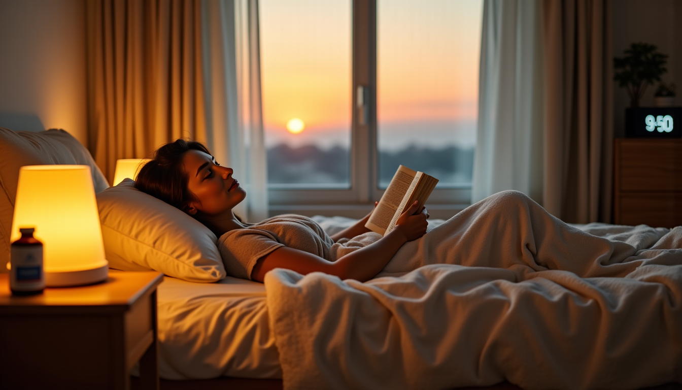 oméga 3 et sommeil : le guide complet pour retrouver des nuits paisibles — mélatonine au bon moment, signalant ainsi à l'organisme