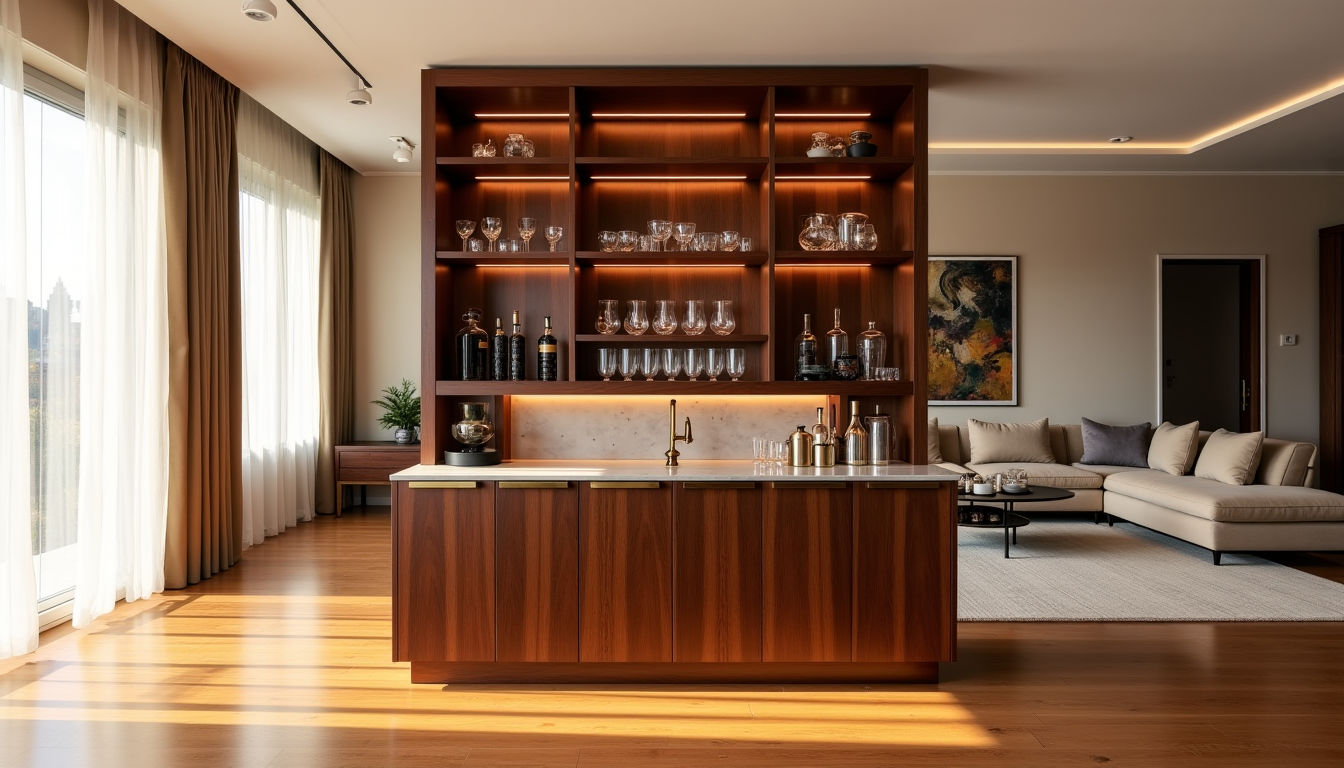 der Barschrank als dekoratives Element