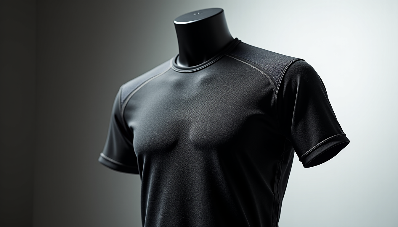 Illustration : les tissus techniques en polyester sont souvent con&ccedil;us &mdash; t-shirt mma : quelle mati&egrave;re pour un confort optimal