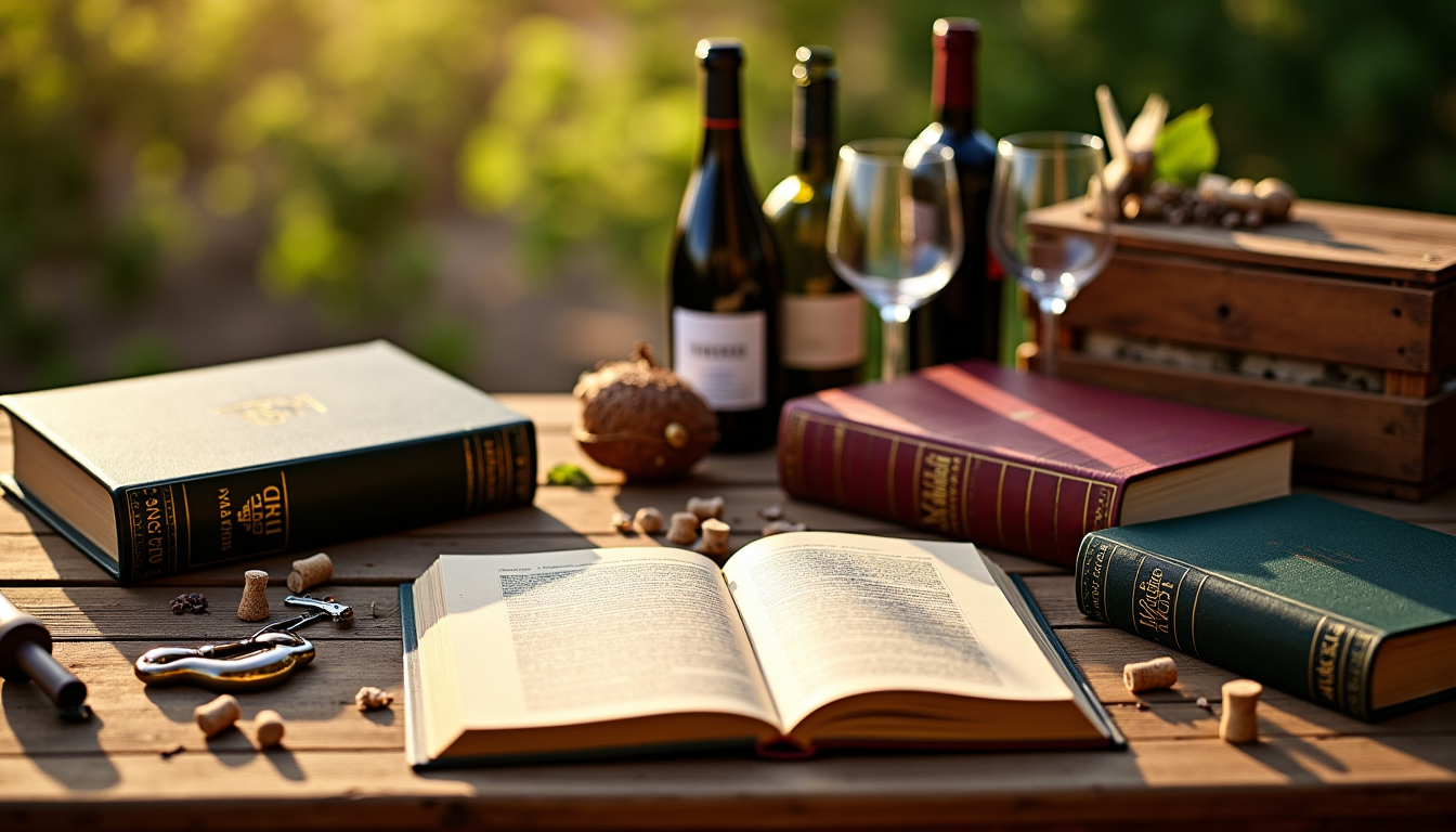 Illustration : œnologie ou atlas des vins : pour approfondir — 5 idées cadeau autour du vin