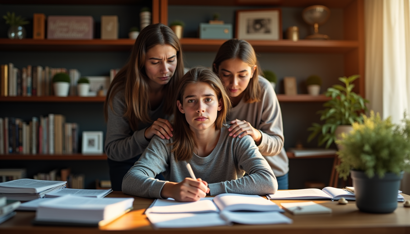 Illustration : le soutien de vos proches est également précieux. — soutenance de travaux universitaires : le stress qui touche un étudiant sur deux