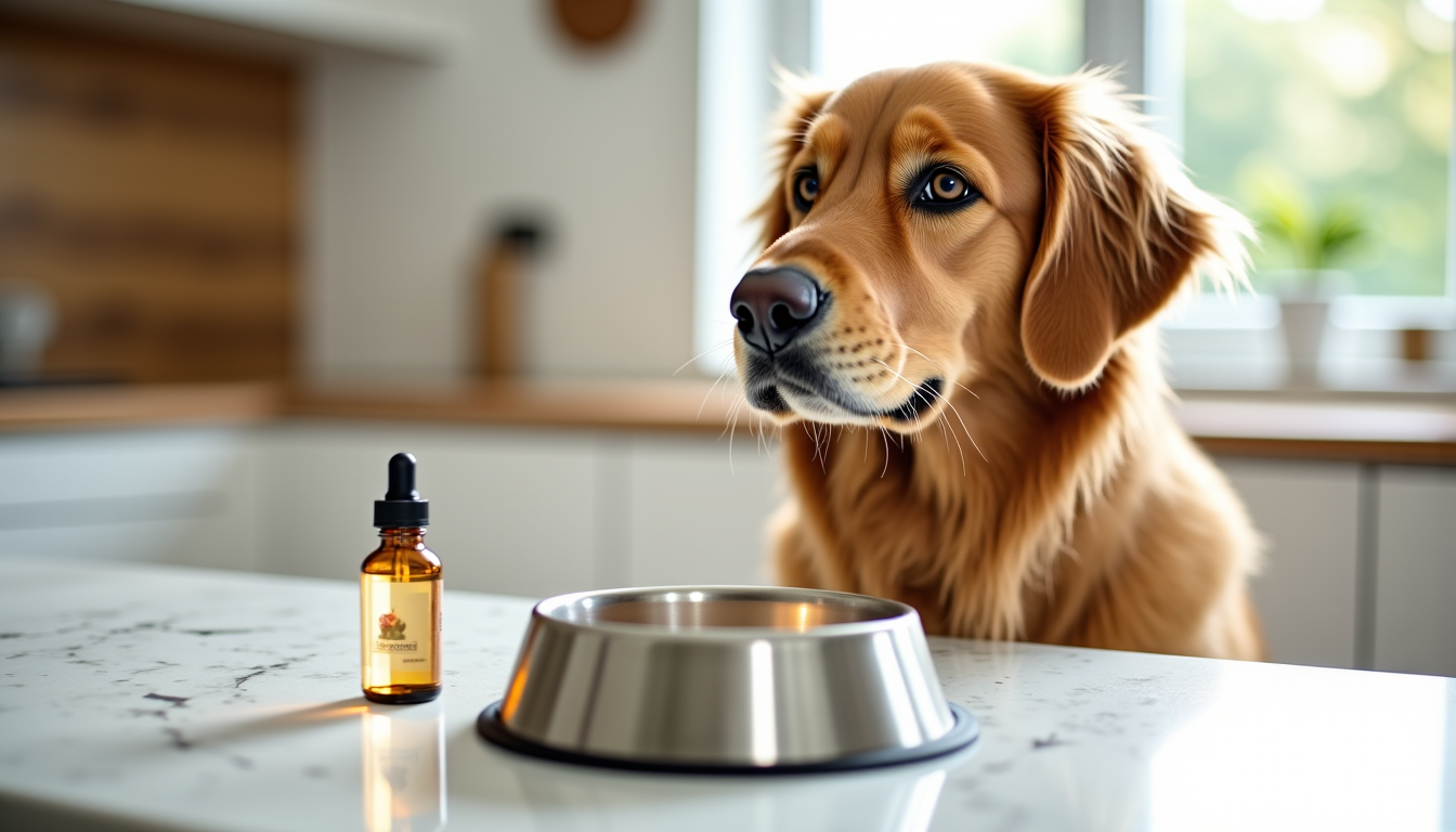 The ultimate guide to collagen for dogs: benefits, dosage, and daily use 3 Illustration: for liquid formulas, adding the supplement directly to your dog’s food or water bowl — the ultimate guide to collagen for dogs: benefits, dosage, and daily use