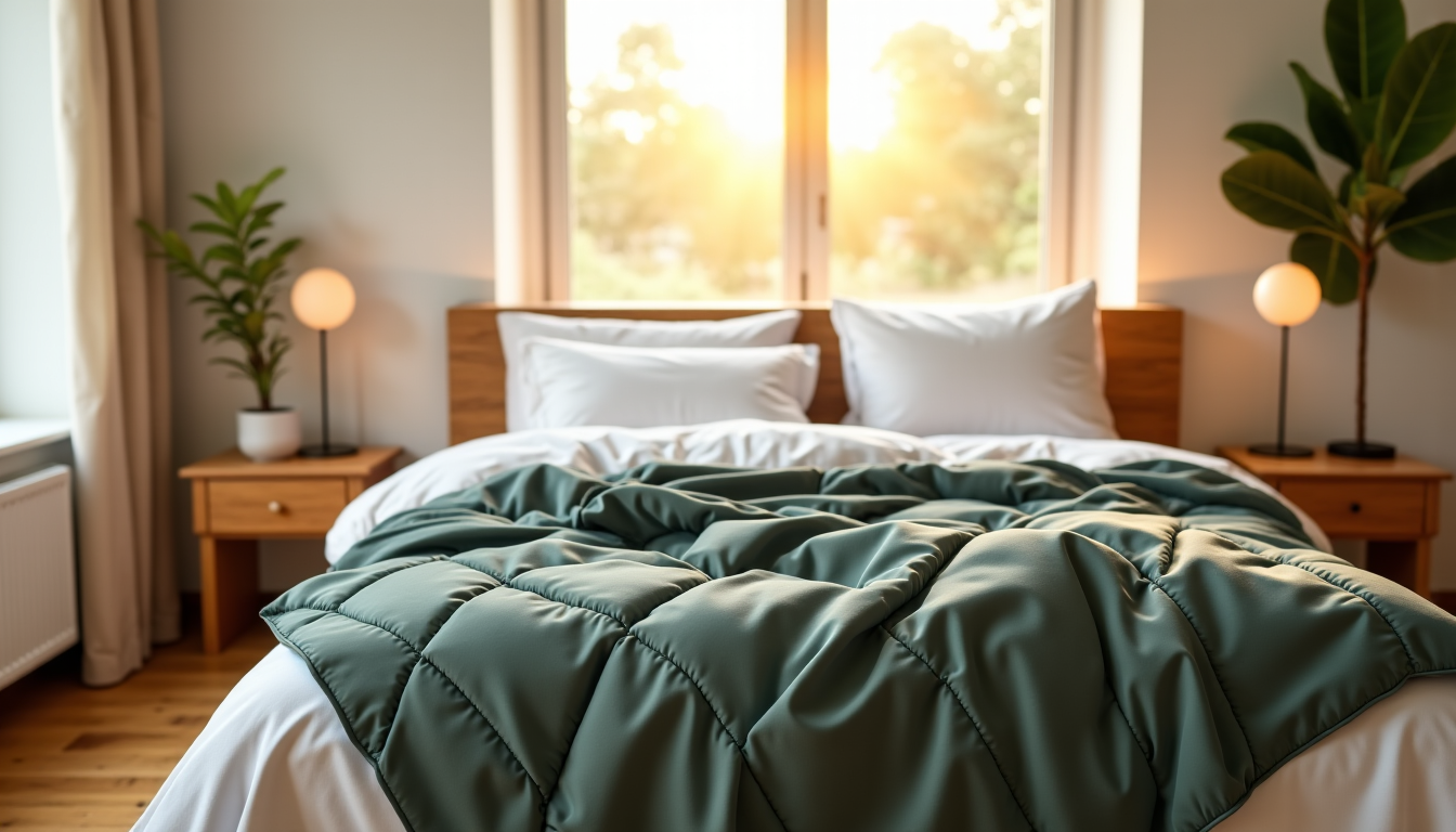Illustration : acquérir une couverture lestée haut de gamme n'est — couverture lestée haut de gamme choisir pour une chambre plus confortable ?