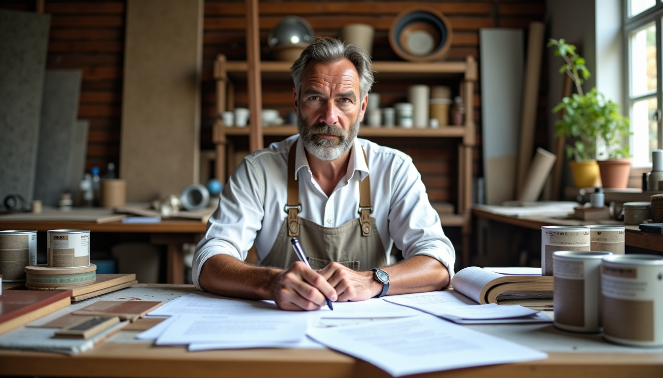devis et factures en peinture : le guide complet pour les artisans peintres — s prestations : pose de papier peint, enduits